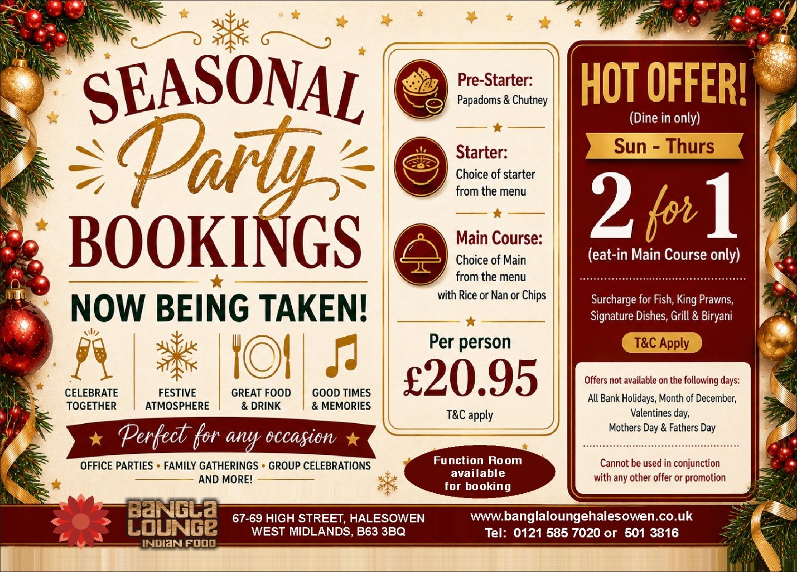 Bangla Lounge Halesowen